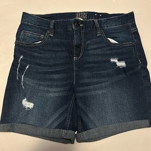 Justice jean shorts